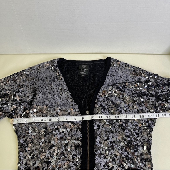 Guess Los Angeles sequin cardigan New Years - Picture 9 of 11
